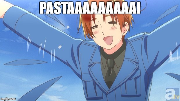 Aph Italy | PASTAAAAAAAAA! | image tagged in aph italy | made w/ Imgflip meme maker