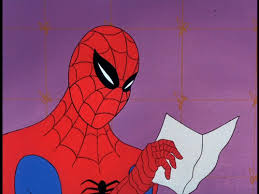 spiderman paper Blank Meme Template