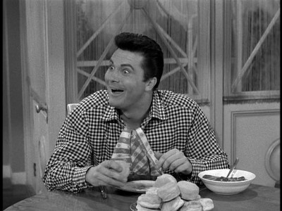 High Quality Beverly Hillbillies Jethro eating Blank Meme Template