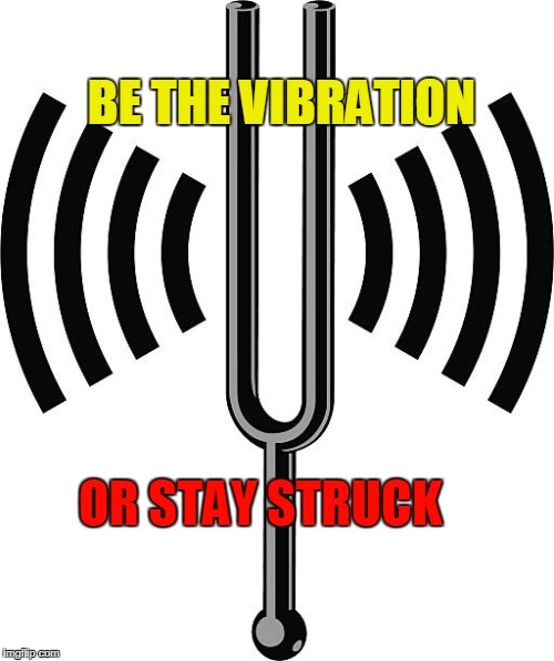 Feminist Reminder | BE THE VIBRATION; OR STAY STRUCK | image tagged in vibrations,victim,butthurt,crying,screaming,haters | made w/ Imgflip meme maker