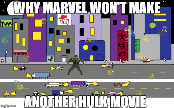 When will this be released? | WHY MARVEL WON'T MAKE; ANOTHER HULK MOVIE | image tagged in marvel,hulk,movie,low budget | made w/ Imgflip meme maker