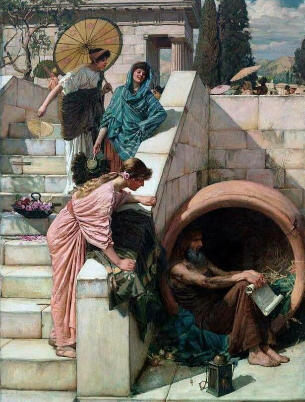 High Quality Diogenes Blank Meme Template