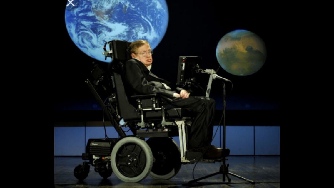 Steven Hawking meets God Blank Meme Template