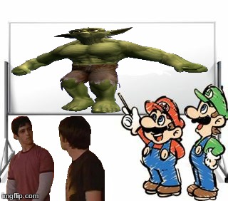 just a random image i made | image tagged in mario whiteboard,memes,mario | made w/ Imgflip meme maker