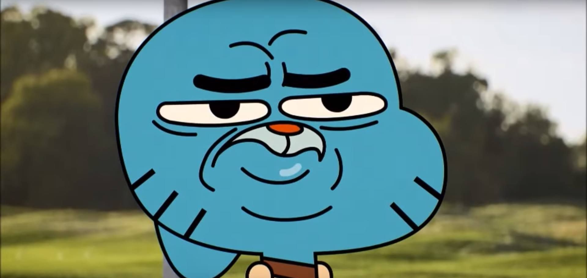 High Quality Disappointed Gumball Blank Meme Template