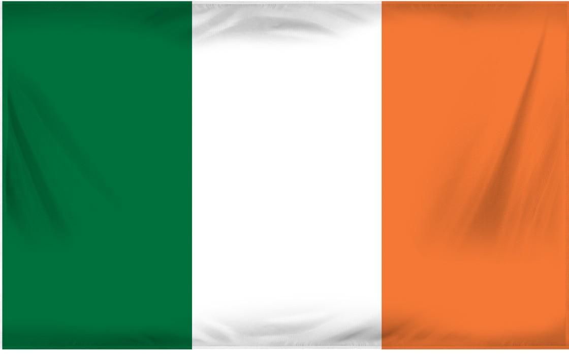 Ireland Flag Blank Meme Template