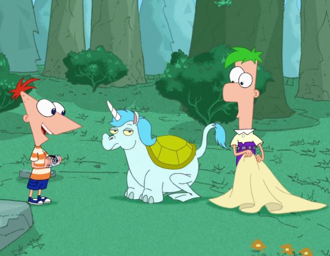 Phineas and Ferb Blank Meme Template