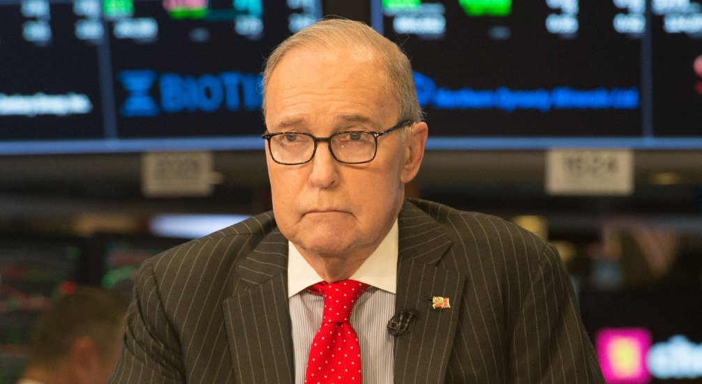 Kudlow pooped Blank Meme Template