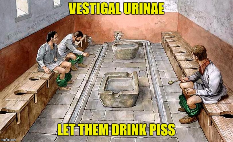 VESTIGAL URINAE LET THEM DRINK PISS | made w/ Imgflip meme maker
