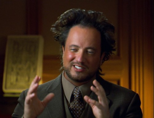 High Quality Ancient Aliens Guy Blank Meme Template