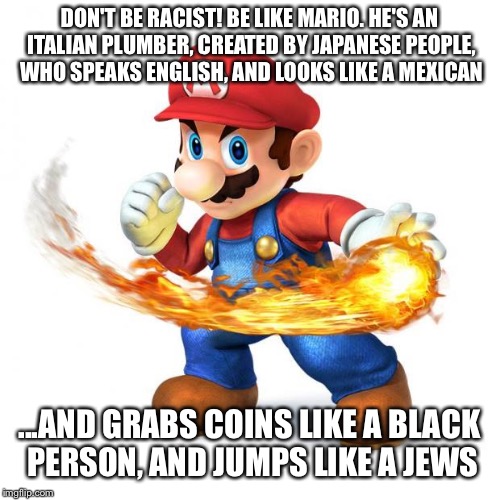 mario spike racist