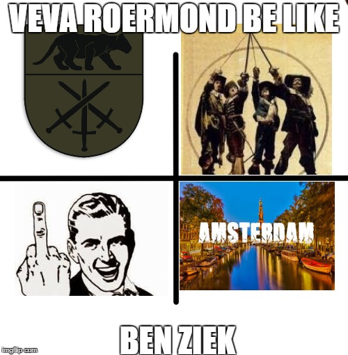 Blank Starter Pack | VEVA ROERMOND BE LIKE; BEN ZIEK | image tagged in memes,blank starter pack,scumbag | made w/ Imgflip meme maker