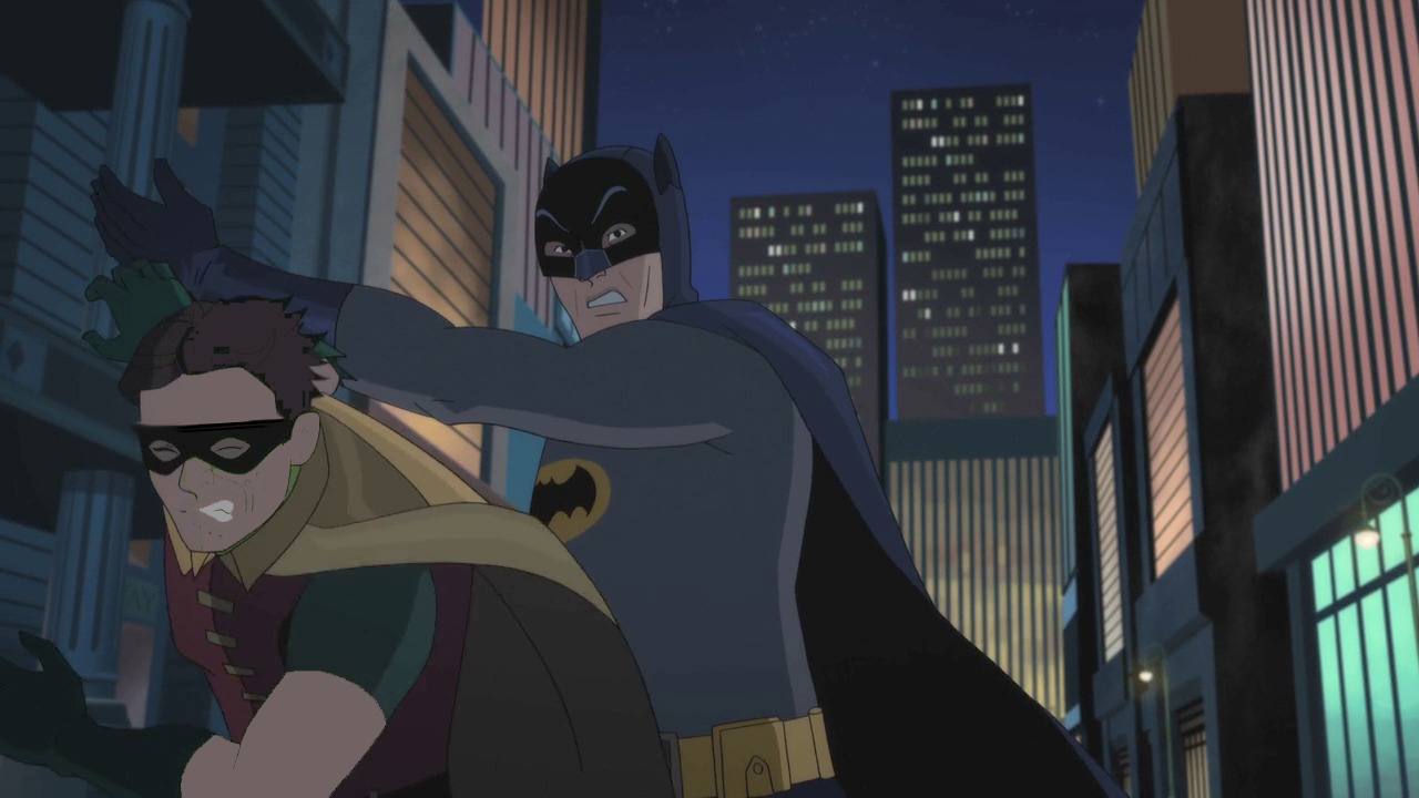 Badly shopped "Batman slaps Robin" Blank Meme Template