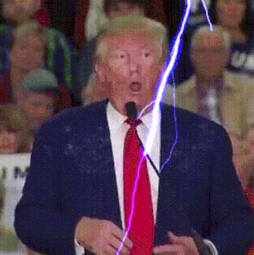 High Quality Donald Trump Zap Blank Meme Template