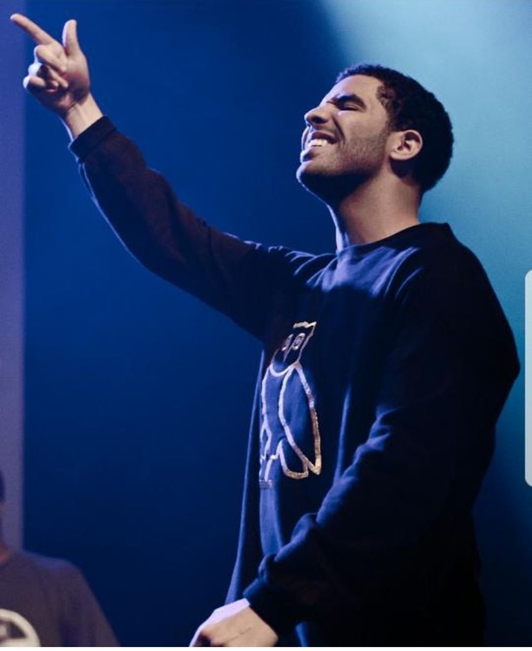 High Quality Drake Hand Up Blank Meme Template