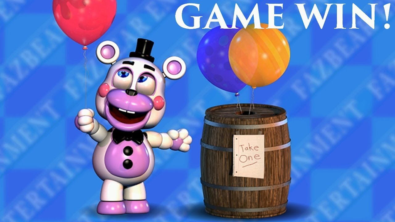 fnaf 6 balloon barrel Blank Meme Template