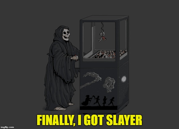 Angel Of Death | FINALLY, I GOT SLAYER | image tagged in angel of death,memes,doctordoomsday180,slayer,thrash metal,heavy metal | made w/ Imgflip meme maker