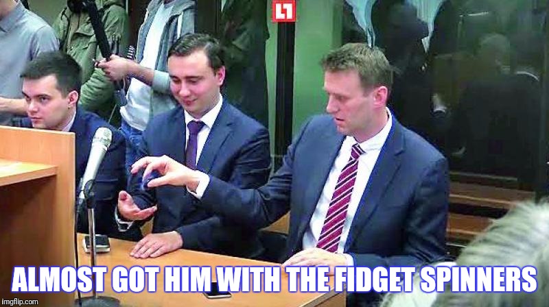 ALMOST GOT HIM WITH THE FIDGET SPINNERS | made w/ Imgflip meme maker