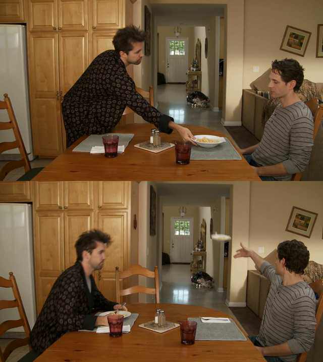 High Quality It's Always Sunny Mac And Cheese Blank Meme Template