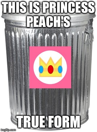 THIS IS PRINCESS PEACH'S; TRUE FORM | image tagged in princess peach | made w/ Imgflip meme maker