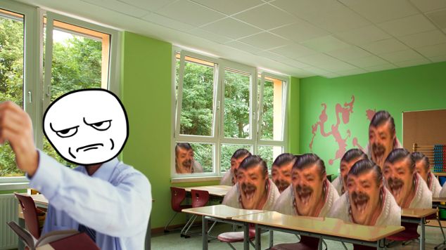 High Quality 4th grade classroom Blank Meme Template