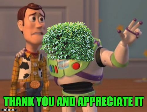 X, X Everywhere Meme | THANK YOU AND APPRECIATE IT | image tagged in memes,x x everywhere | made w/ Imgflip meme maker
