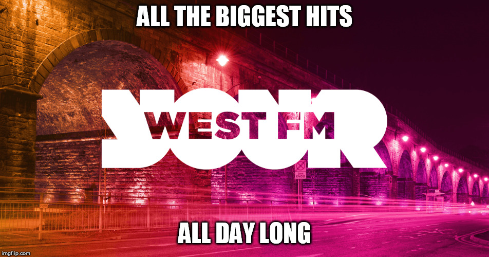 ALL THE BIGGEST HITS; ALL DAY LONG | image tagged in radio | made w/ Imgflip meme maker