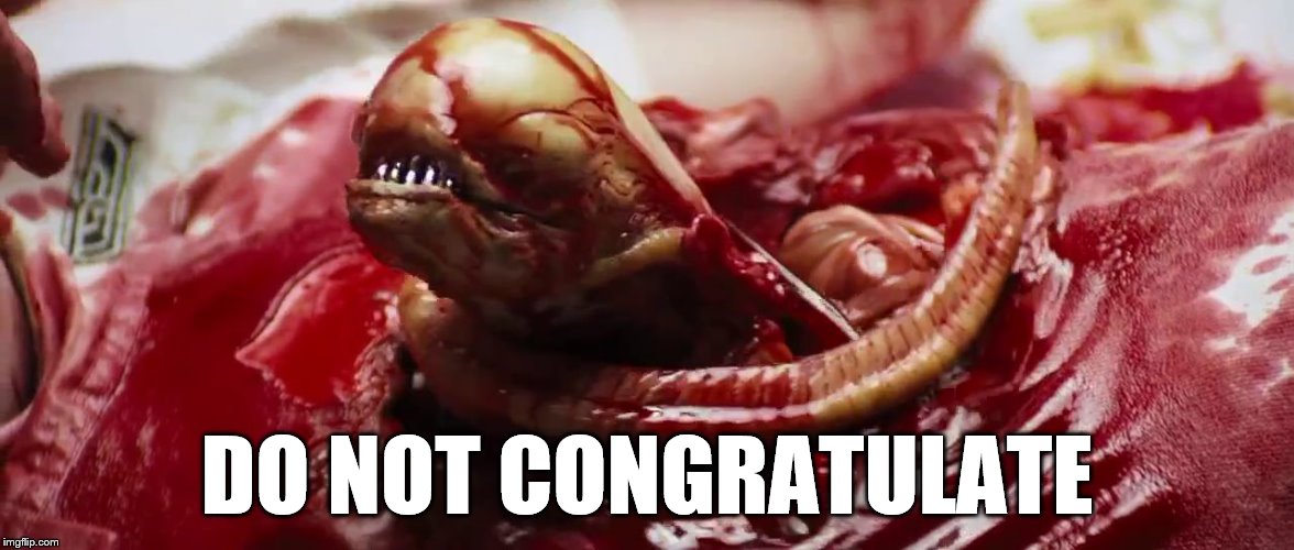 DO NOT CONGRATULATE | image tagged in do not congratulate alien | made w/ Imgflip meme maker