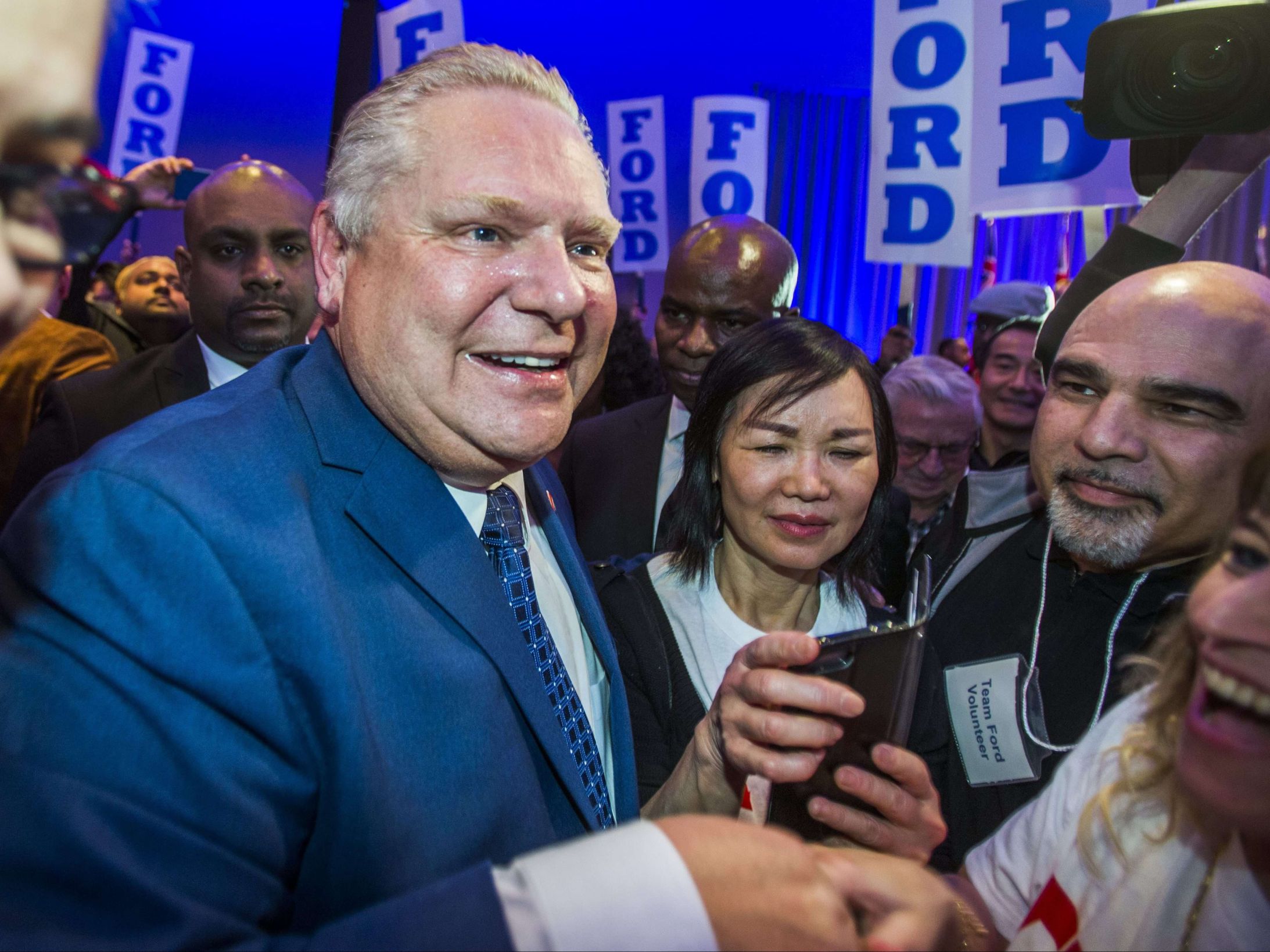 High Quality doug ford  Blank Meme Template