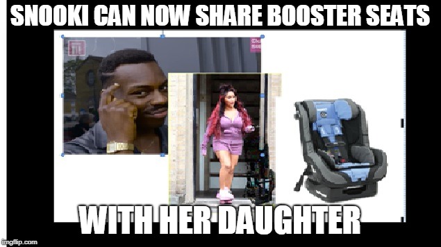 Snooki Can Share Booster Seats with her daughter | SNOOKI CAN NOW SHARE BOOSTER SEATS; WITH HER DAUGHTER | image tagged in jersey shore,snooki,car seat,facebook mom,shorty | made w/ Imgflip meme maker