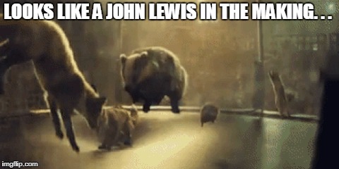 LOOKS LIKE A JOHN LEWIS IN THE MAKING. . . | made w/ Imgflip meme maker