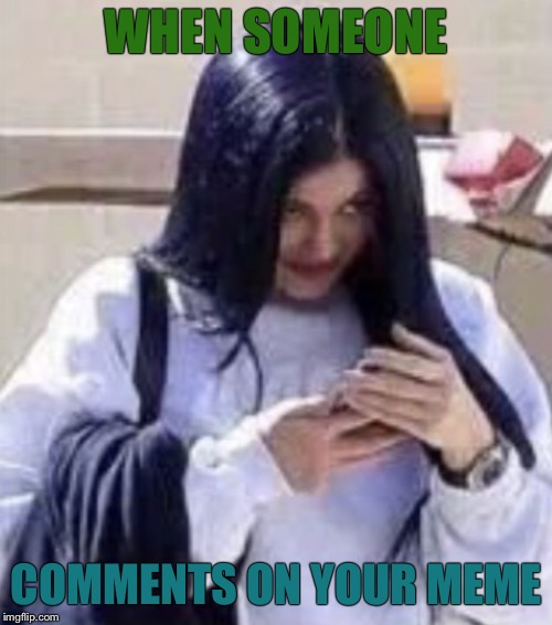 Mima | WHEN SOMEONE; COMMENTS ON YOUR MEME | image tagged in mima,memes | made w/ Imgflip meme maker