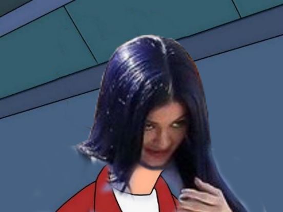 Kylie Futurama Blank Meme Template