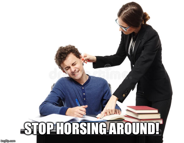 STOP HORSING AROUND! | made w/ Imgflip meme maker