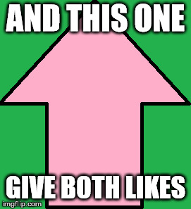 Half Meme | AND THIS ONE; GIVE BOTH LIKES | image tagged in half a meme,memes,funny | made w/ Imgflip meme maker