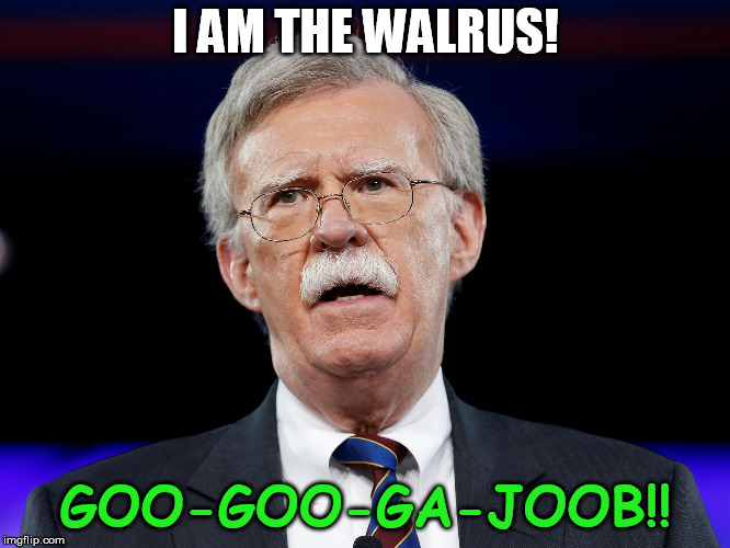 I AM THE WALRUS! GOO-GOO-GA-JOOB!! | made w/ Imgflip meme maker