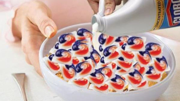 High Quality tide pod cereal Blank Meme Template