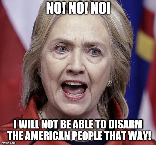NO! NO! NO! I WILL NOT BE ABLE TO DISARM THE AMERICAN PEOPLE THAT WAY! | made w/ Imgflip meme maker