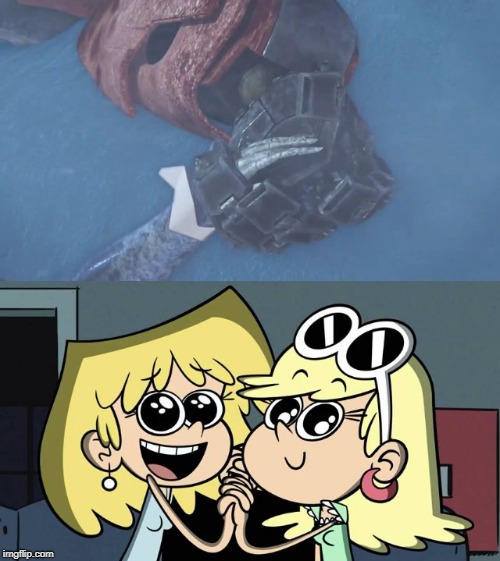 Lori and Leni's reaction to Optimus and Arcee holding hands | image tagged in transformers,the loud house,nickelodeon,holding hands,aww,cute | made w/ Imgflip meme maker