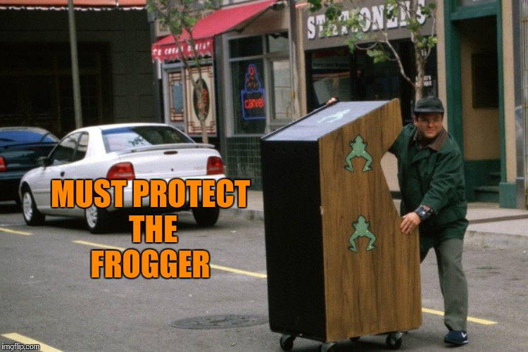 MUST PROTECT THE FROGGER | made w/ Imgflip meme maker