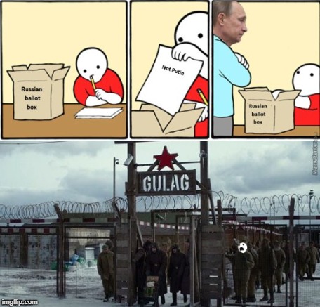 When you no vote for putin | image tagged in voting | made w/ Imgflip meme maker