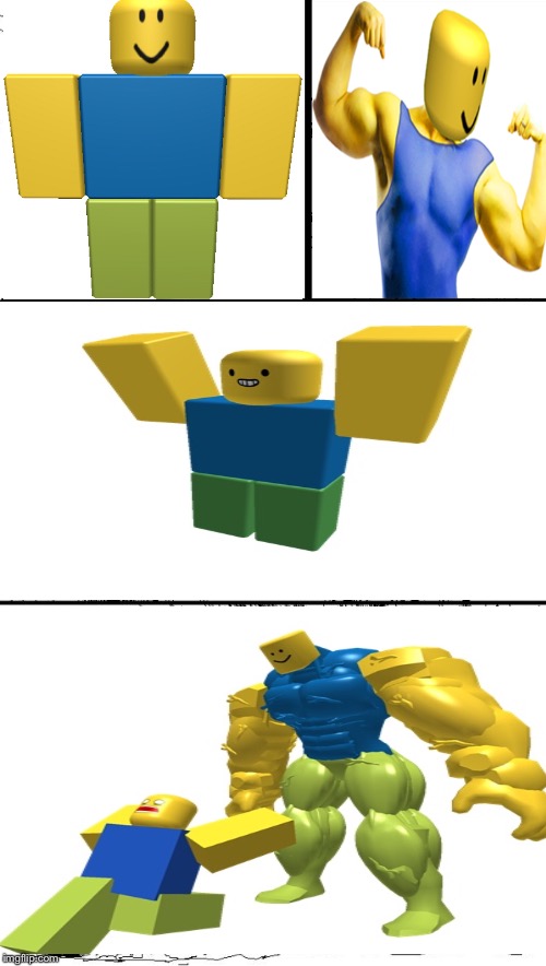 roblox muscle - All Templates - Create meme / Meme Generator 