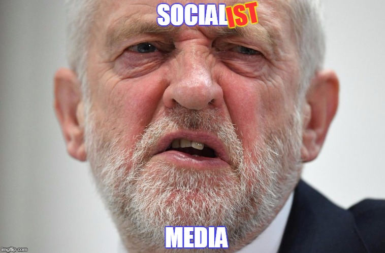Jeremy Corbyn | SOCIAL MEDIA IST | image tagged in jeremy corbyn | made w/ Imgflip meme maker