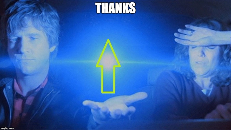 starmanup | THANKS | image tagged in starmanup | made w/ Imgflip meme maker