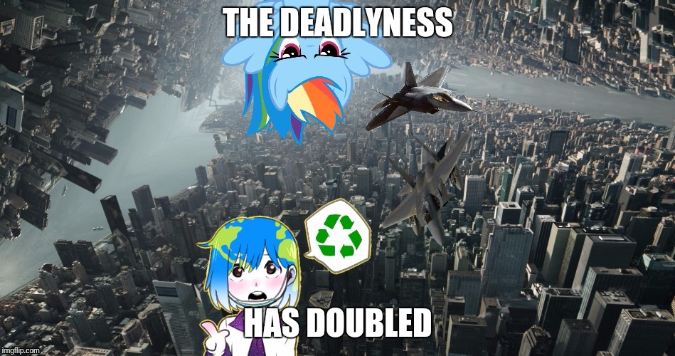 THE DEADLYNESS HAS DOUBLED | made w/ Imgflip meme maker