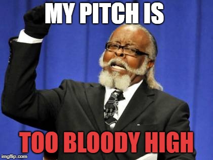 Too Damn High | MY PITCH IS; TOO BLOODY HIGH | image tagged in memes,too damn high | made w/ Imgflip meme maker