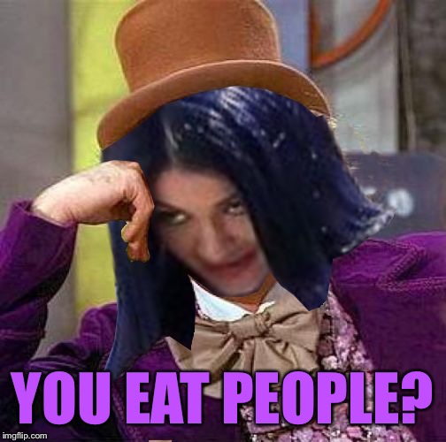 Creepy Condescending Mima | YOU EAT PEOPLE? | image tagged in creepy condescending mima | made w/ Imgflip meme maker