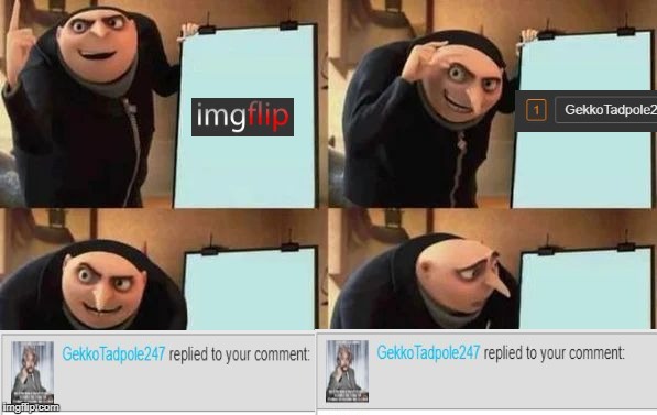 Replying to your own comments | image tagged in gru's plan,reply,comments,comment,imgflip,notifications | made w/ Imgflip meme maker
