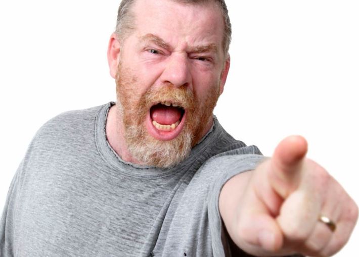 High Quality Angry man Blank Meme Template