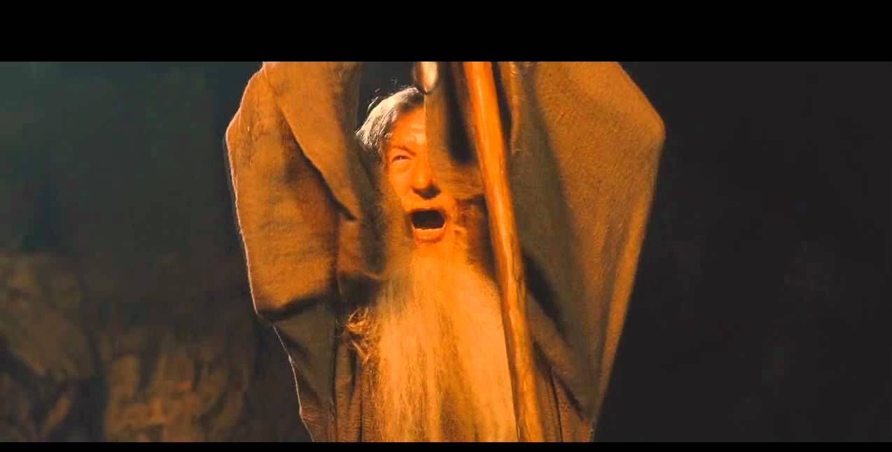 You shall not pass Blank Meme Template